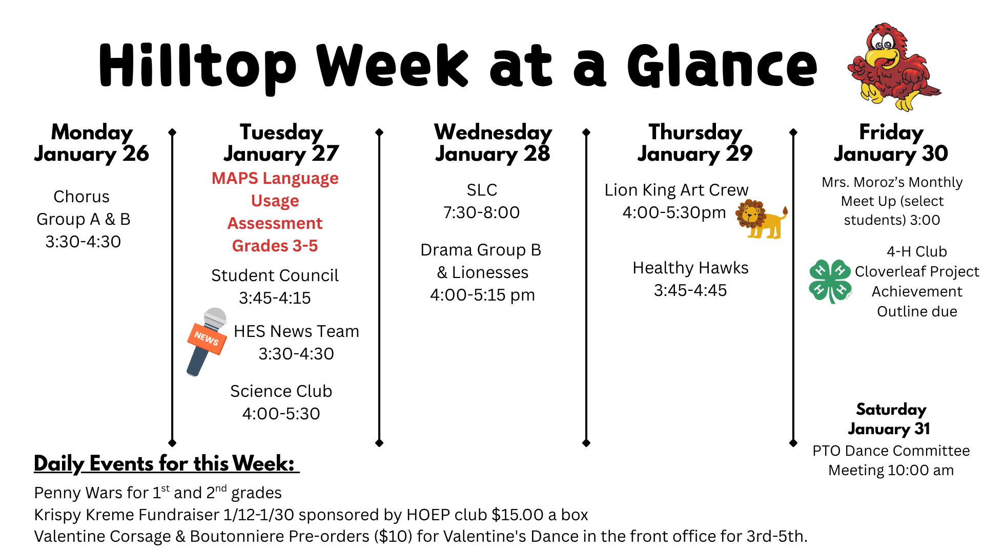 Week at a Glance