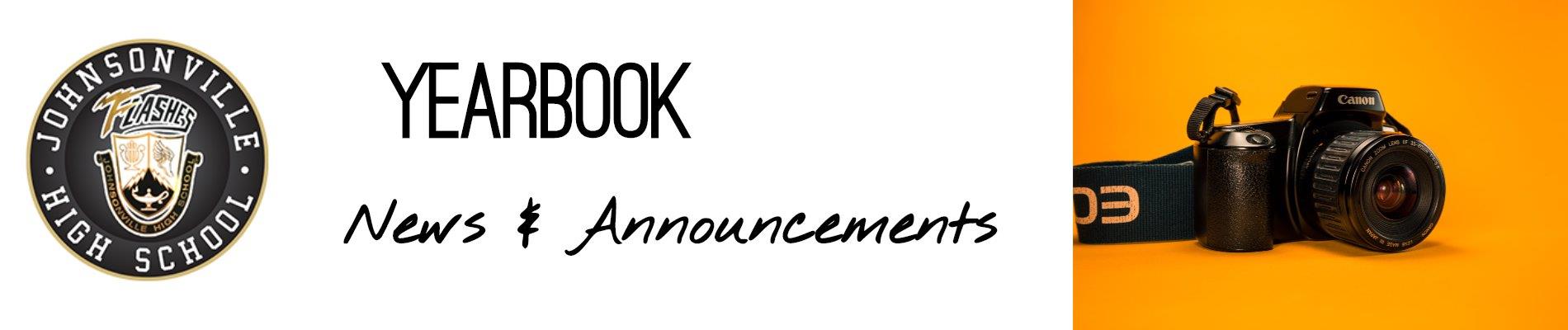 Yearbook Announcement