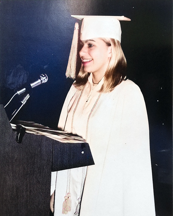 Marty Diane Adams, co-valedictorian Marty Diane Adams, co-valedictorian