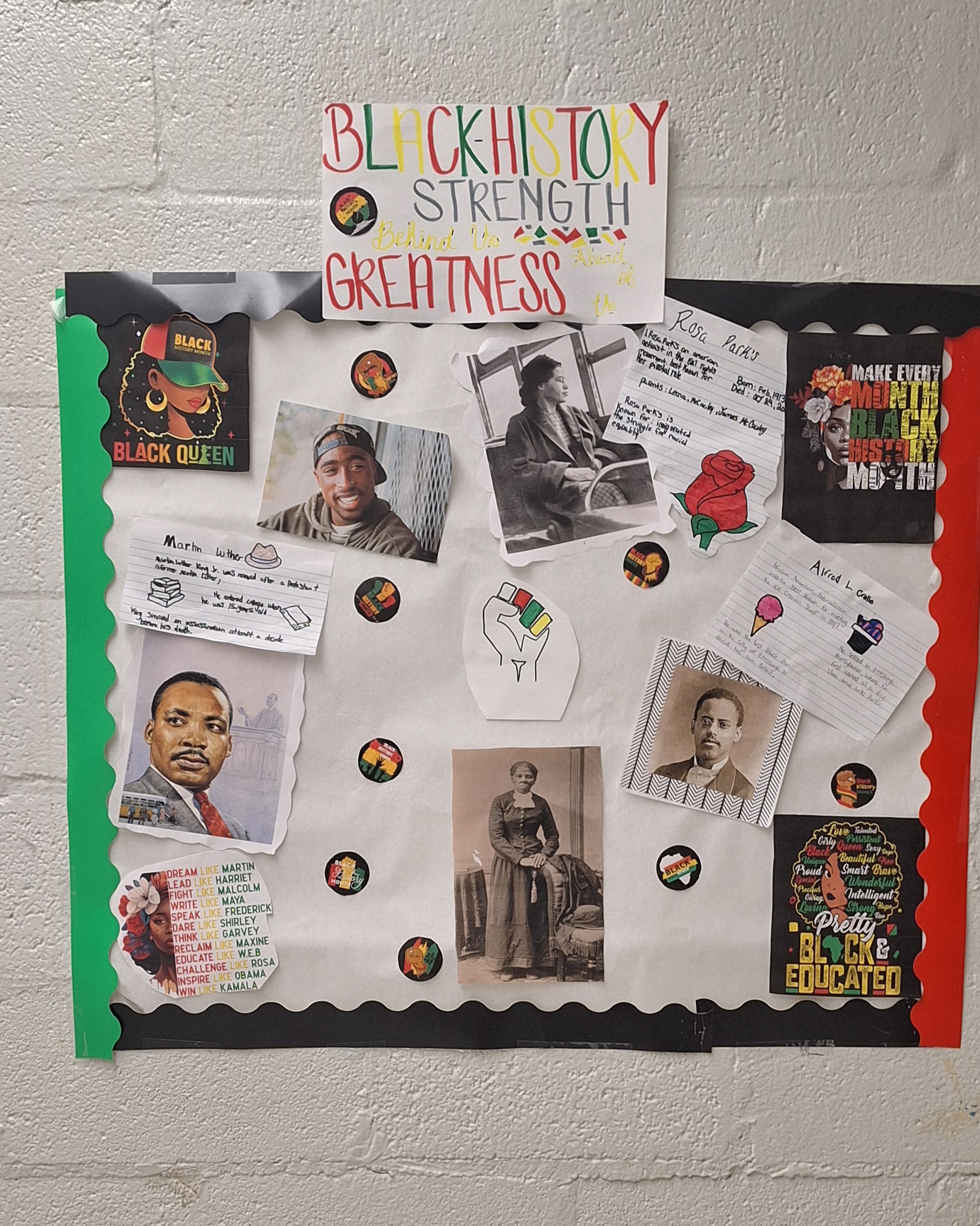 Black History Poster 
REACHES High School Class -Jasmine Gill Teacher