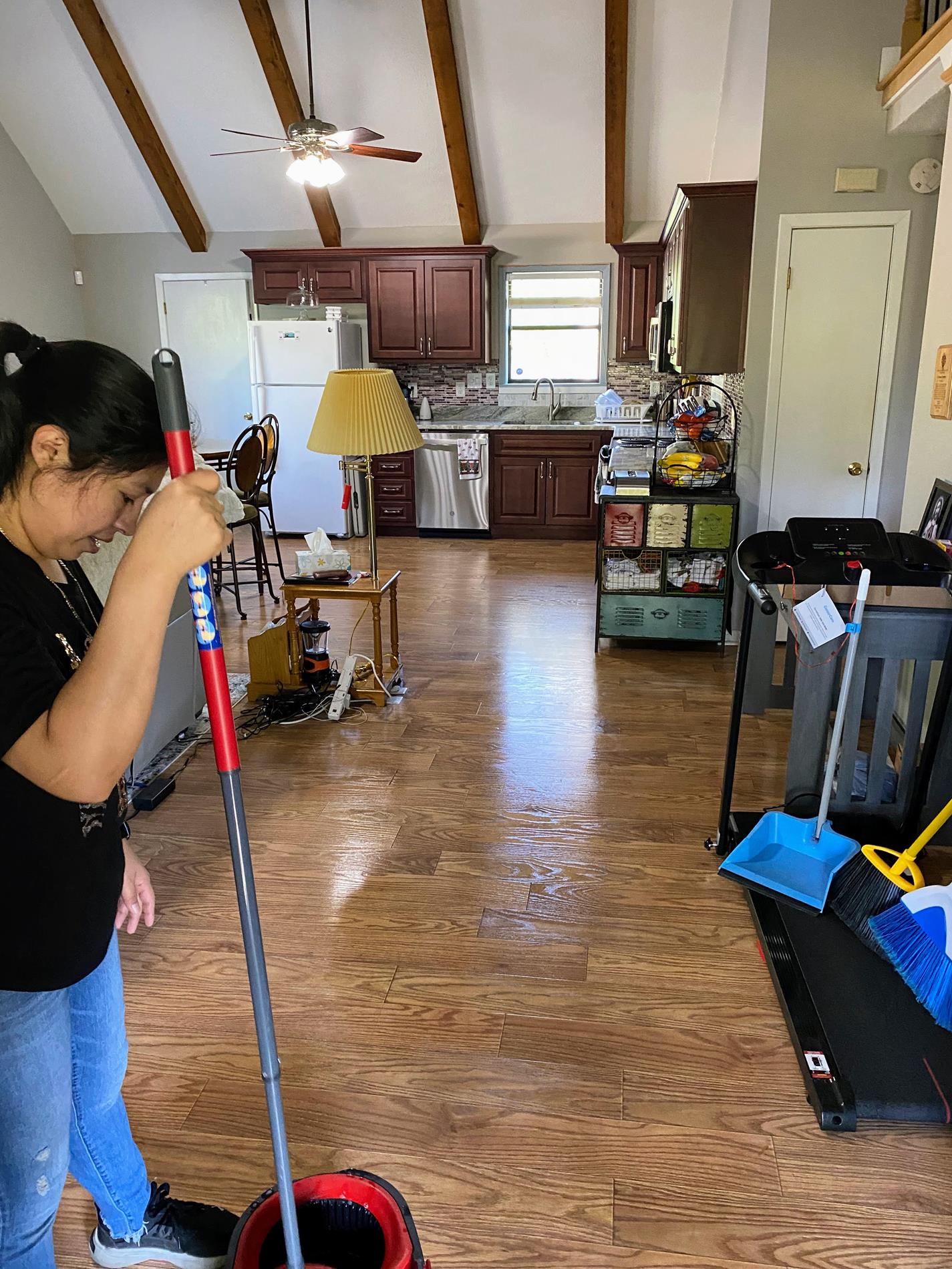 Working at the rectory