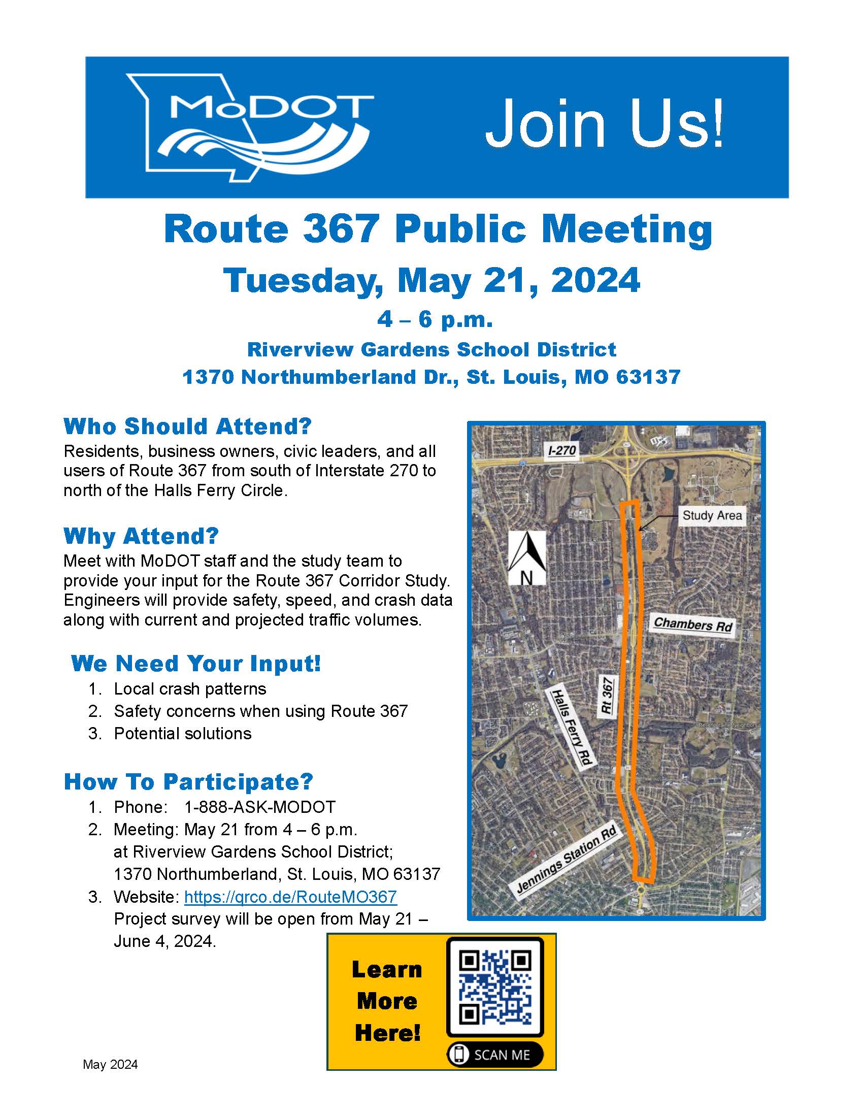 Route 367 Public Meeting