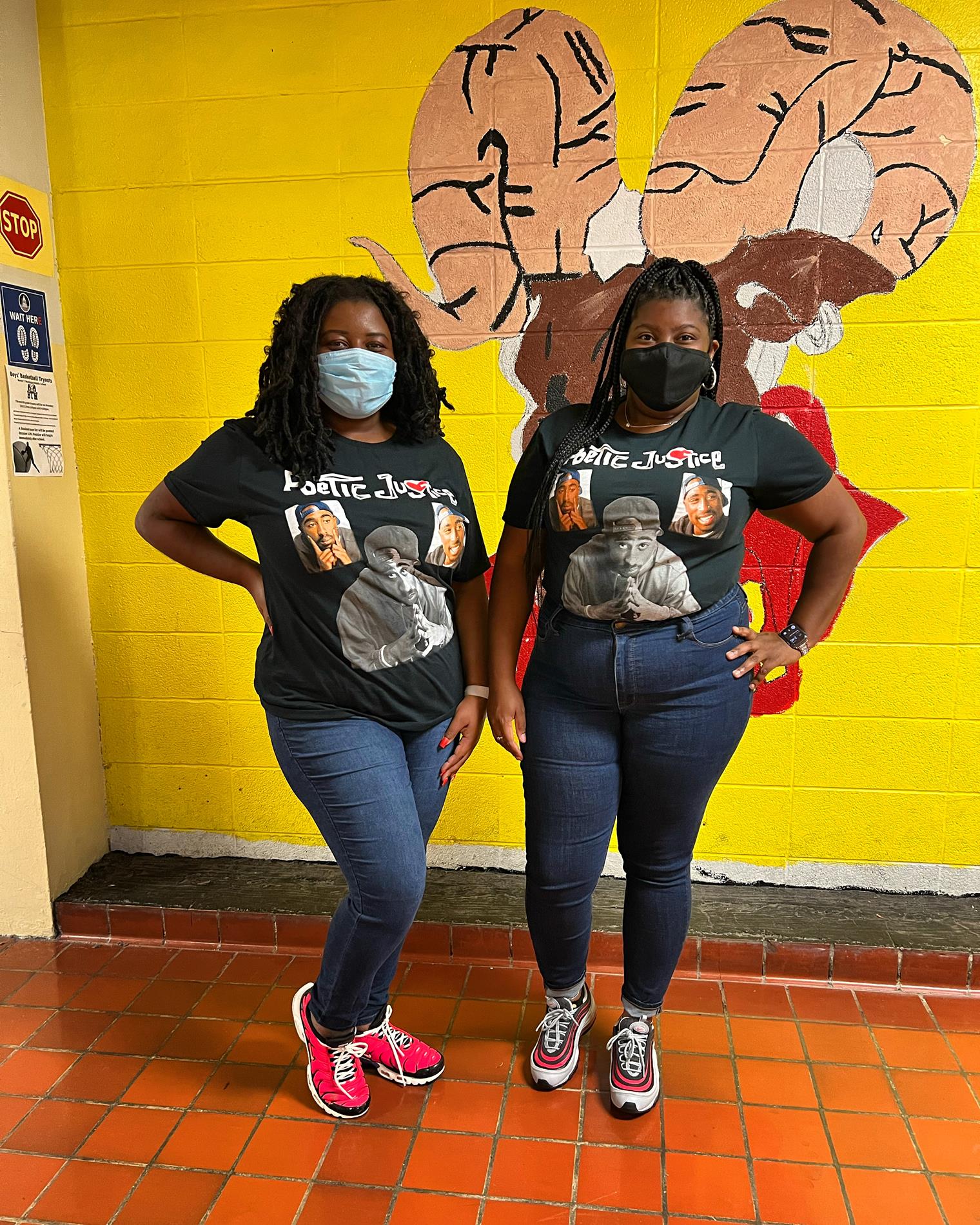 Twin Day 2021 - Ms. Carl and Ms. Oliver