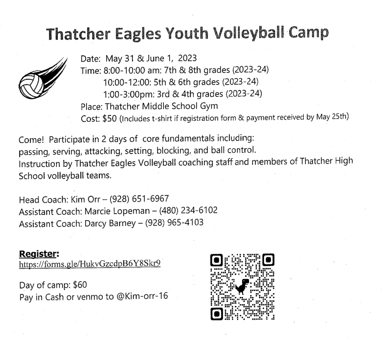 Eagles Volleyball Camp
