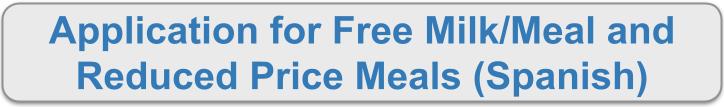 Application for Free Milk/Meal and Reduced Price Meals (Spanish)