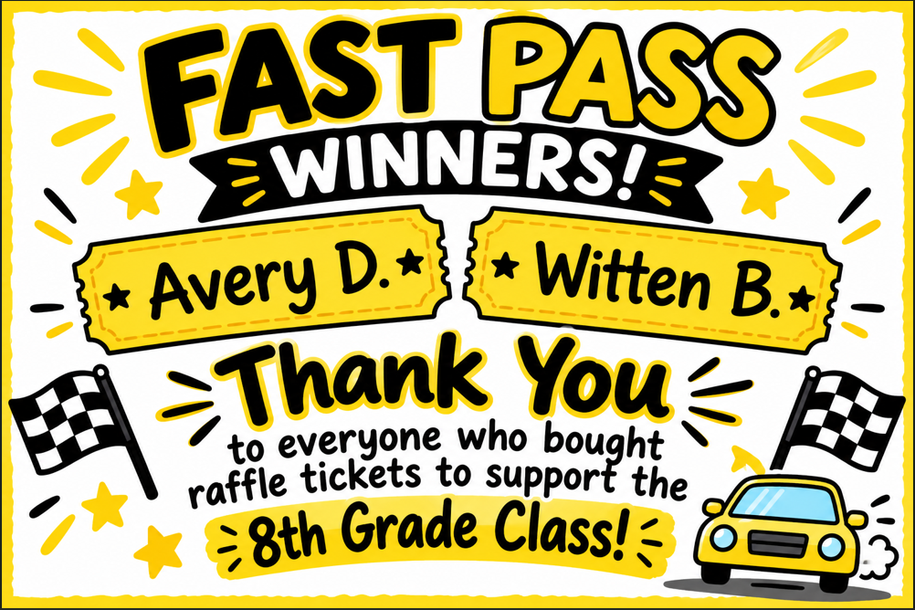 Fast Pass Winners: Avery D. and Witten B.