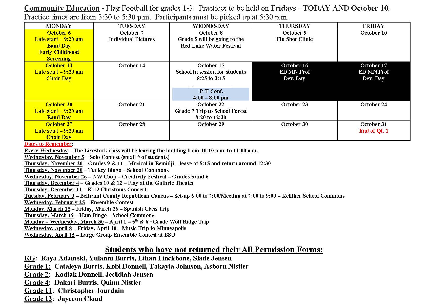 bulletin