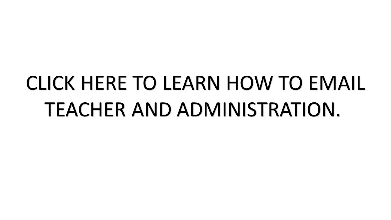 learn how to email teacher and administration