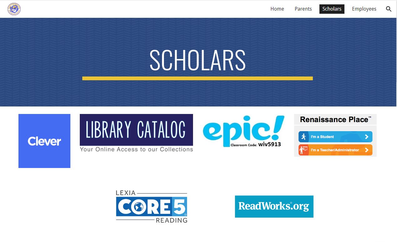 Google Scholars page