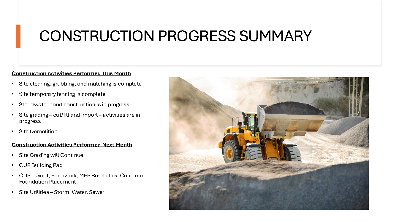 Progress Summary