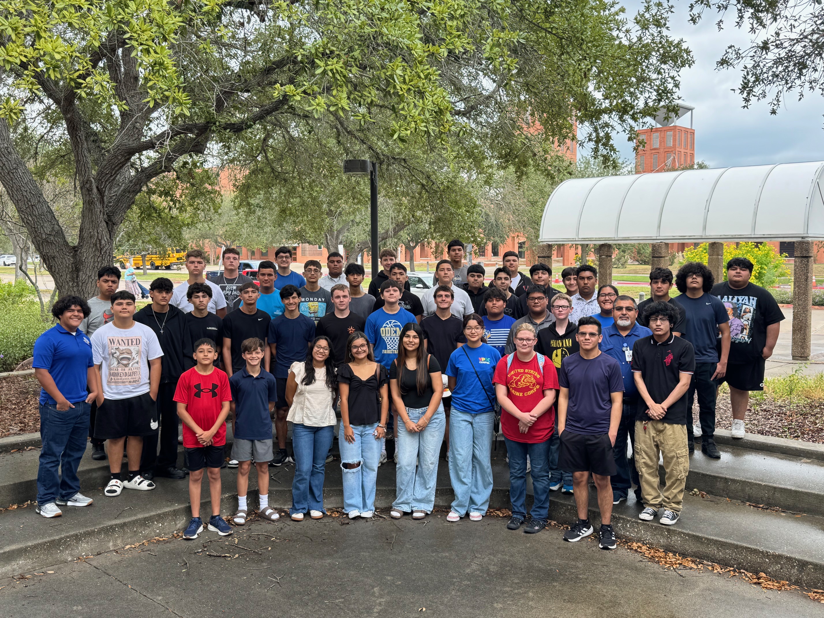 Construction Tech visit Del Mar College