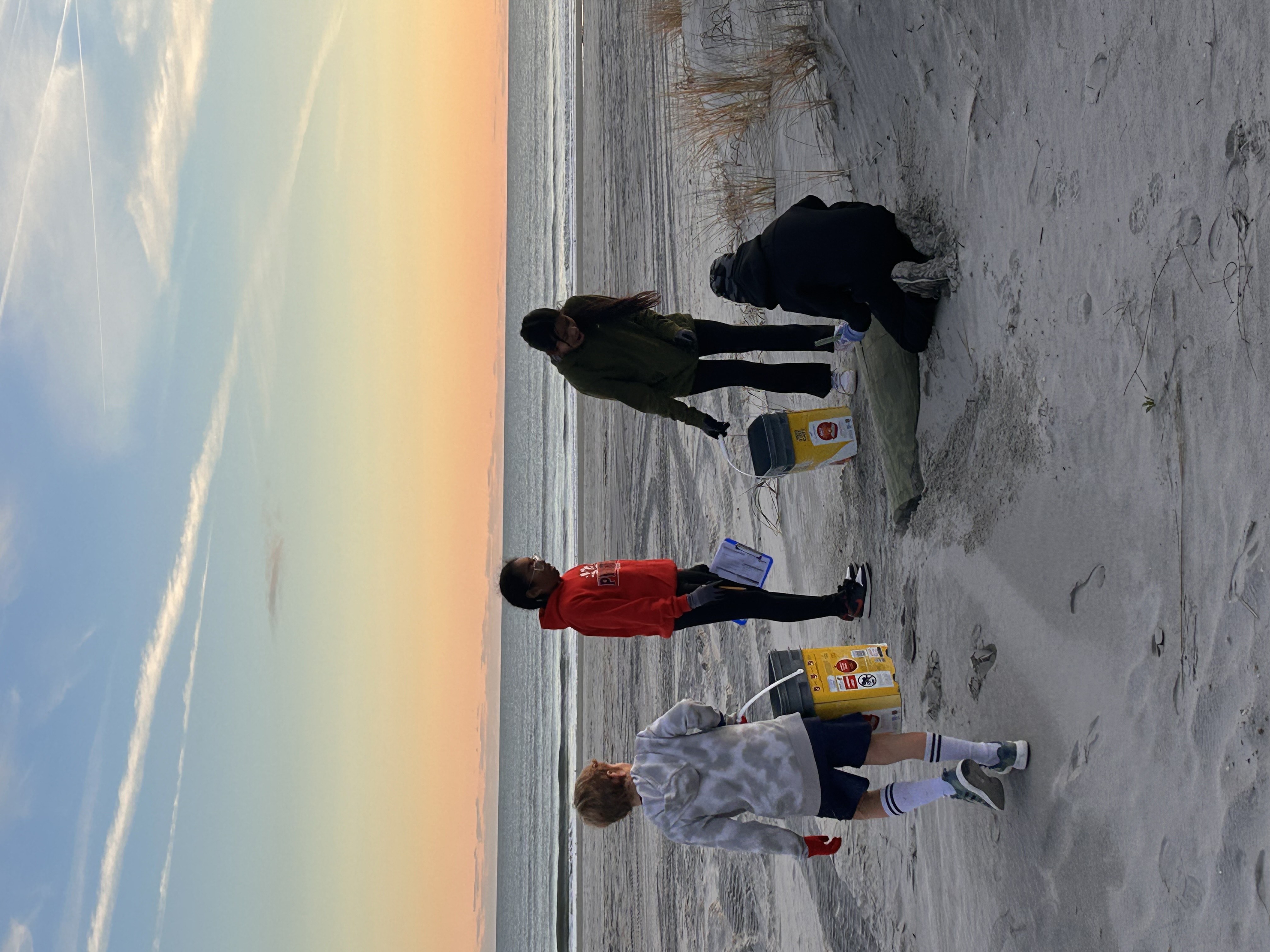 VECC Beach cleanup Dec 2024