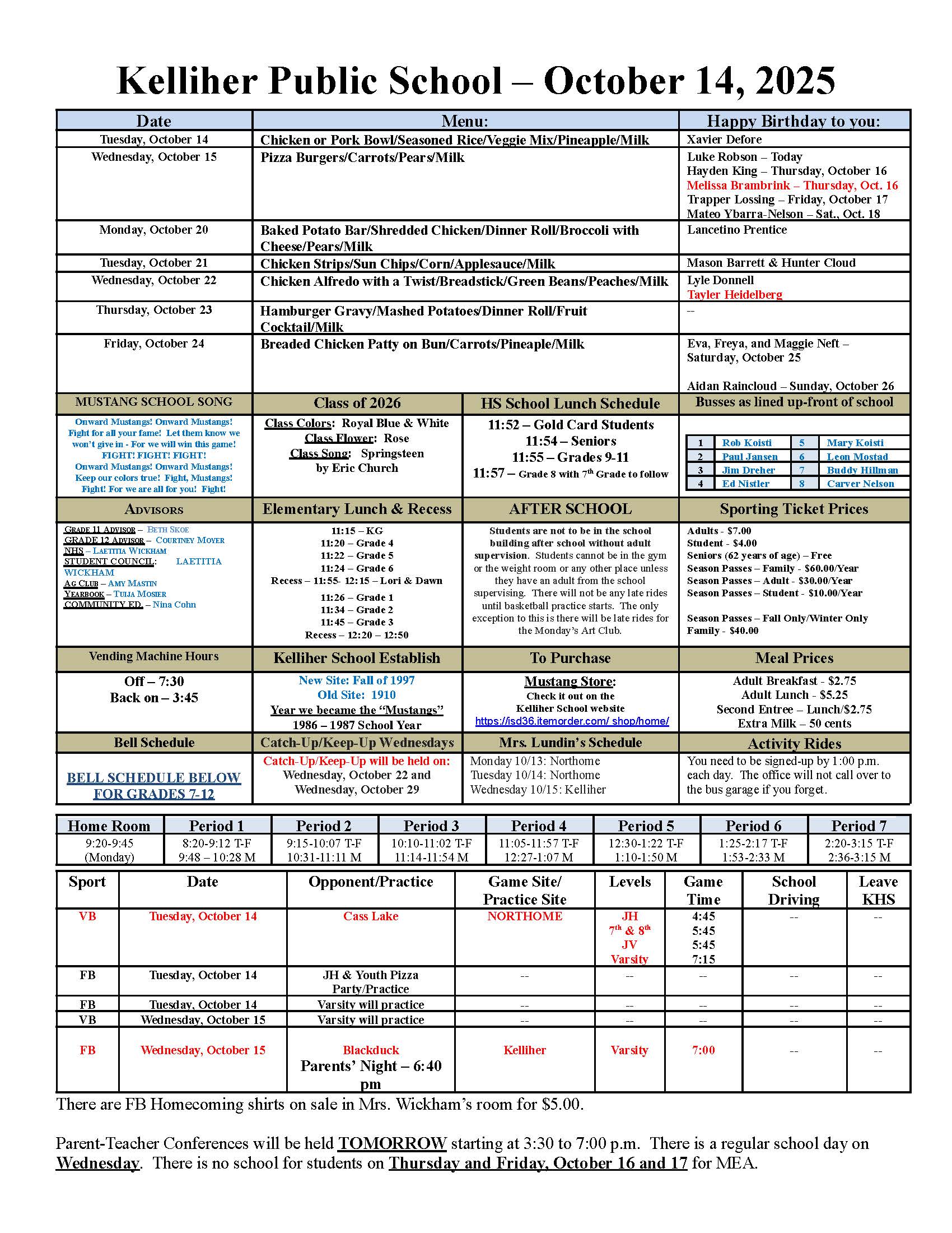 bulletin