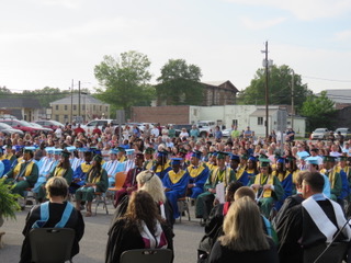 graduates front