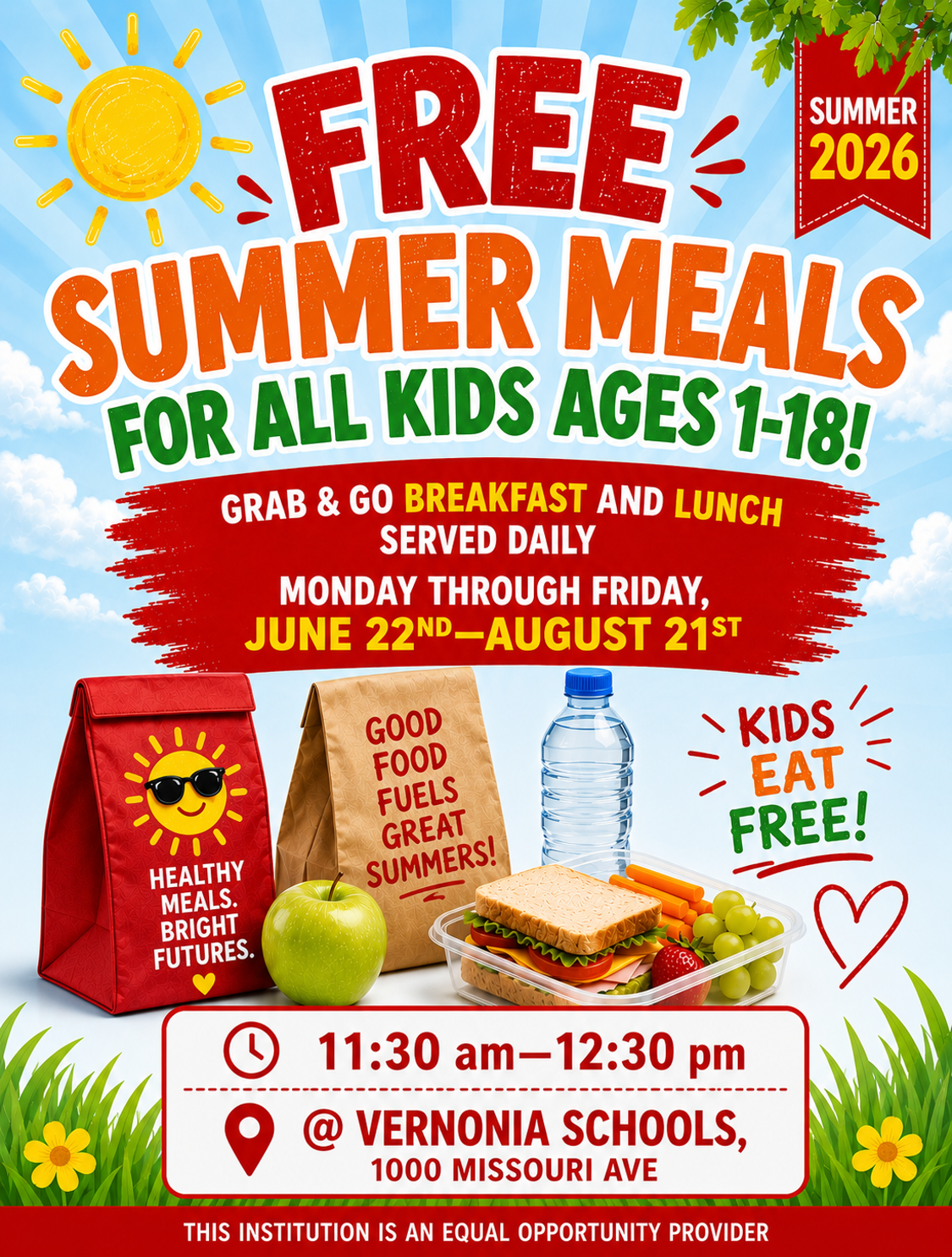 Summer Meals Flyer