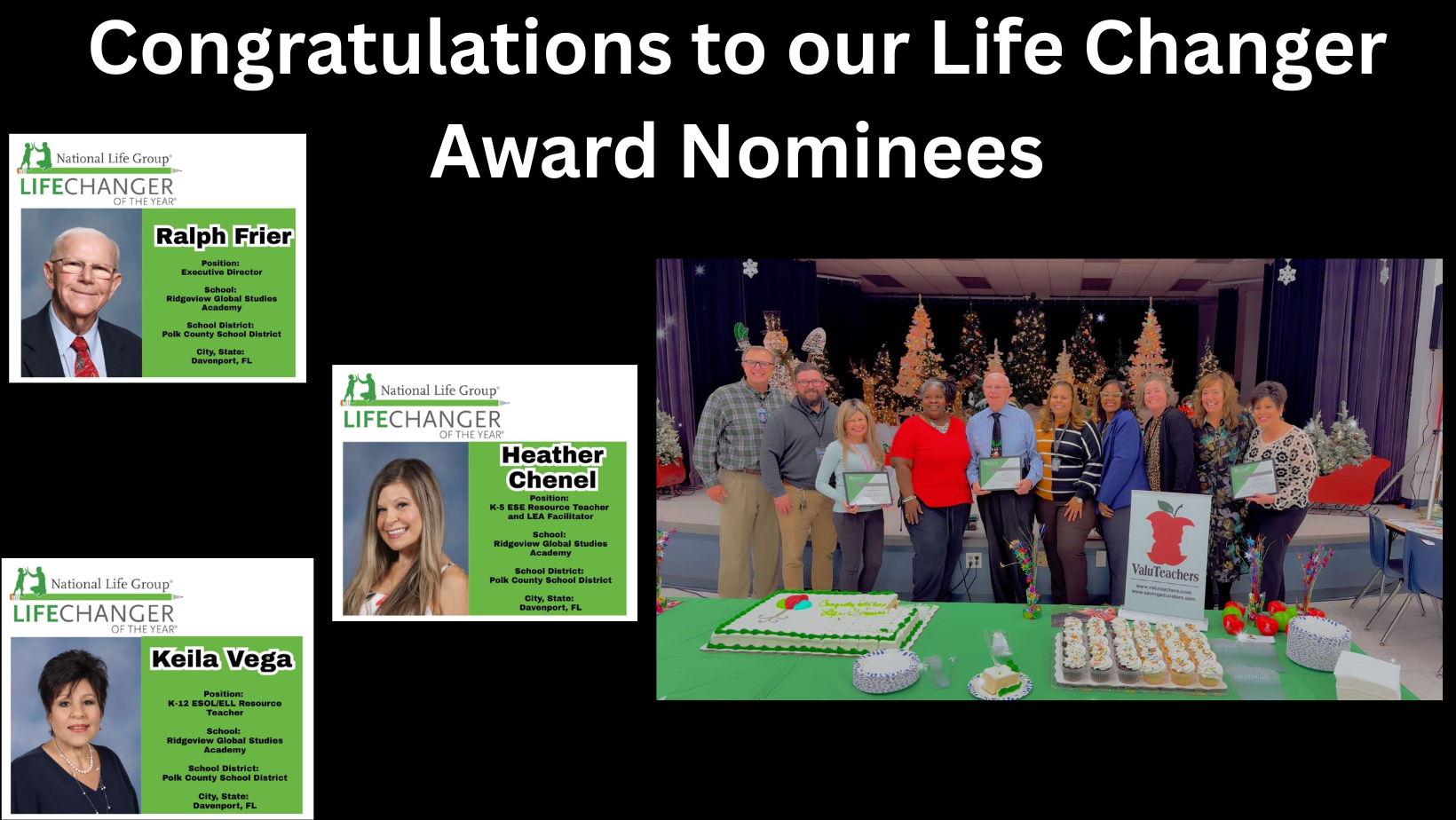Life Changer Nominees