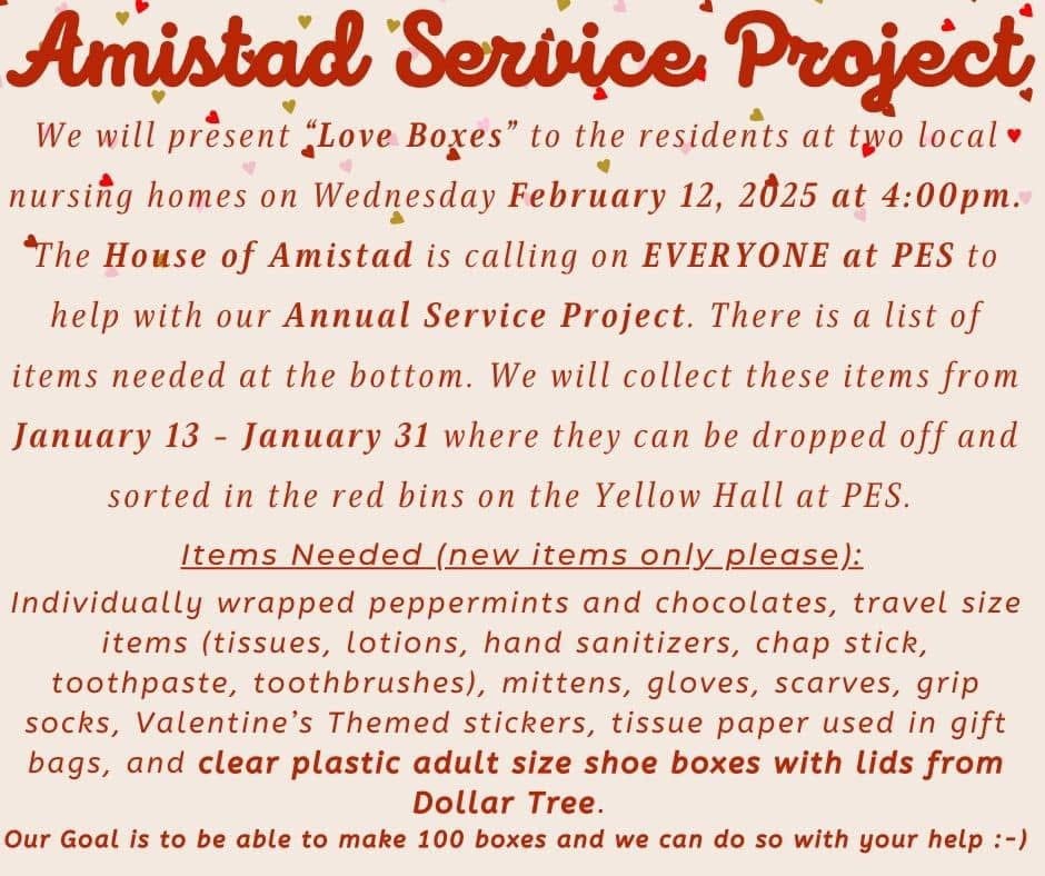 Amistad Service Project