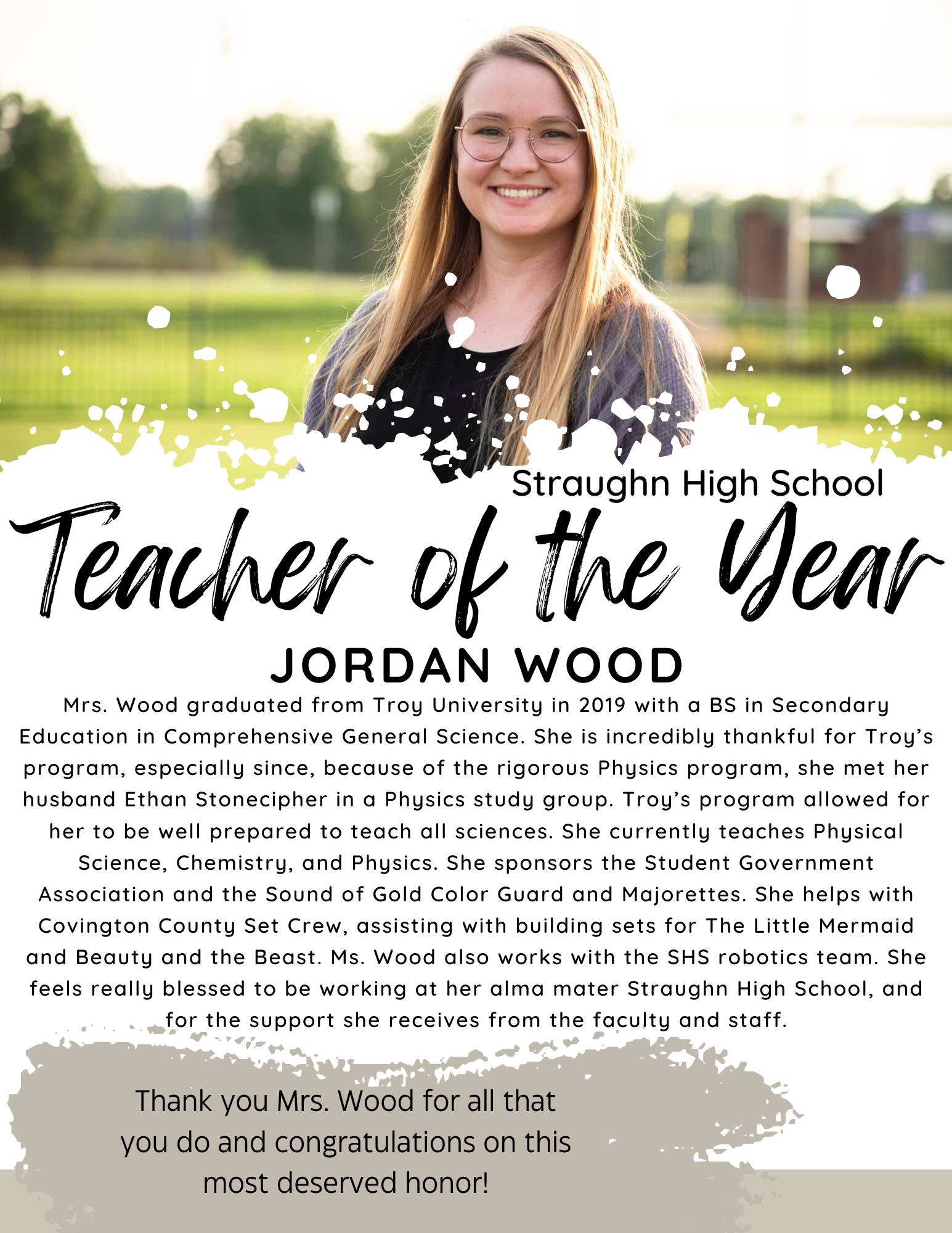 Teacher of the Year