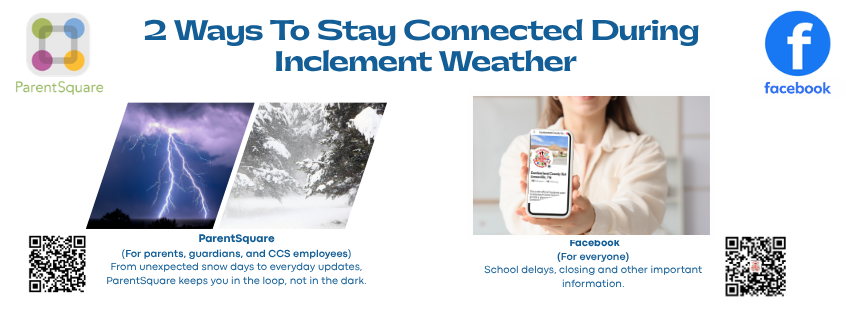 Inclement weather information slide - english