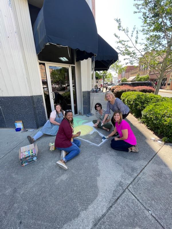 Onion Festival Chalk Art 3