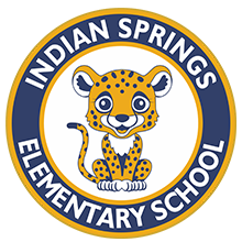 School Logo with cheetah