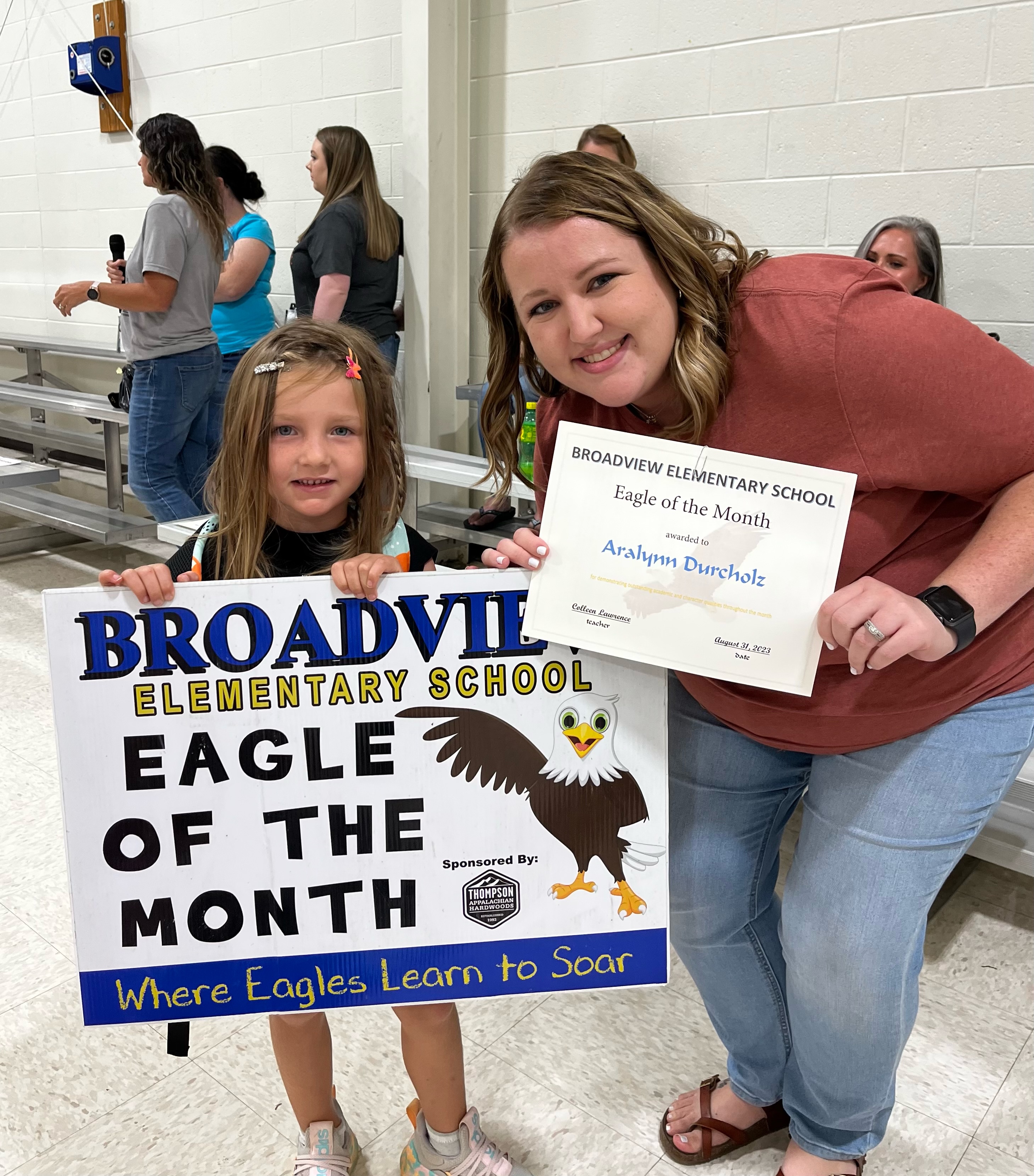 Kindergarten Eagle of the Month Kindergarten Eagle of the Month