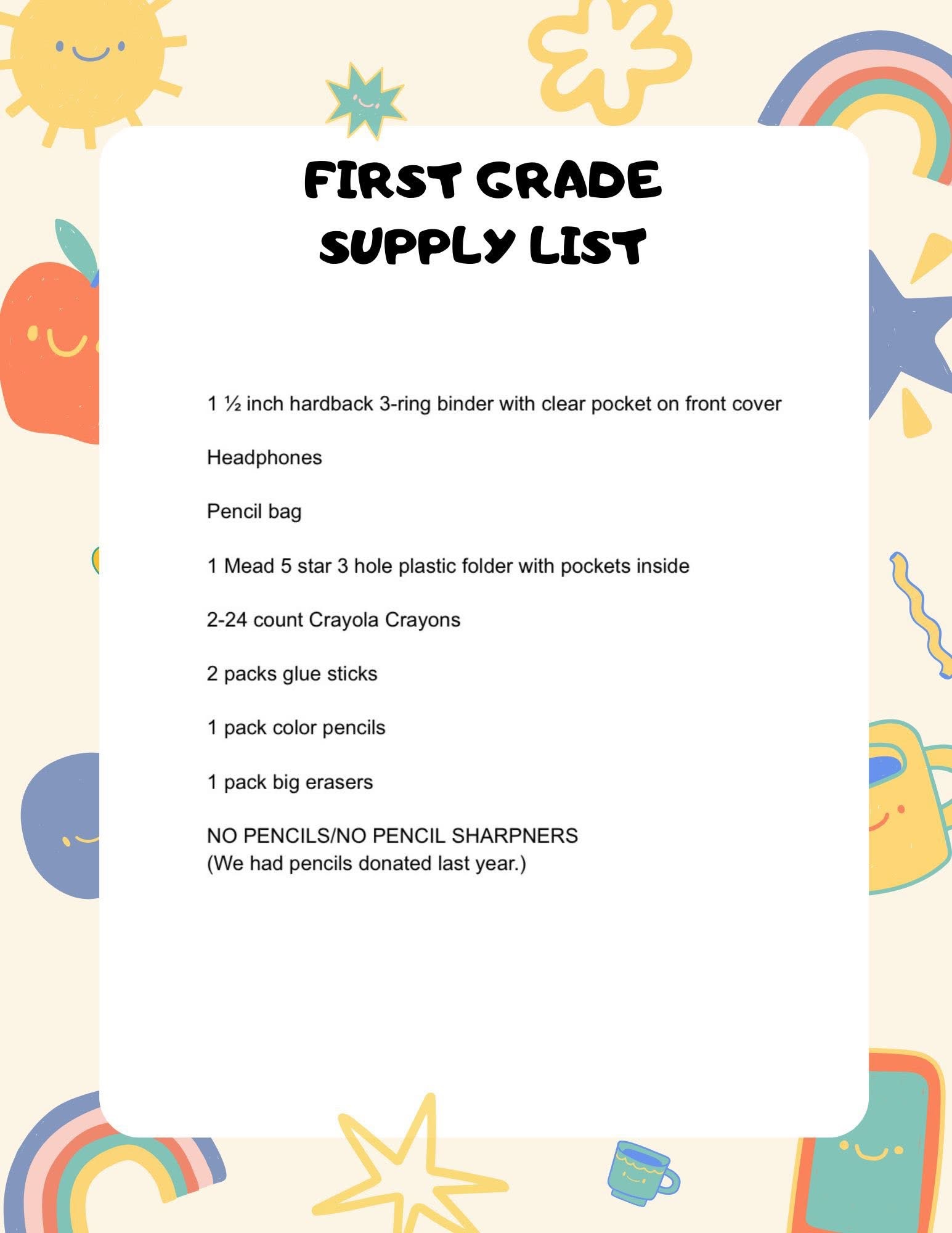 first grade