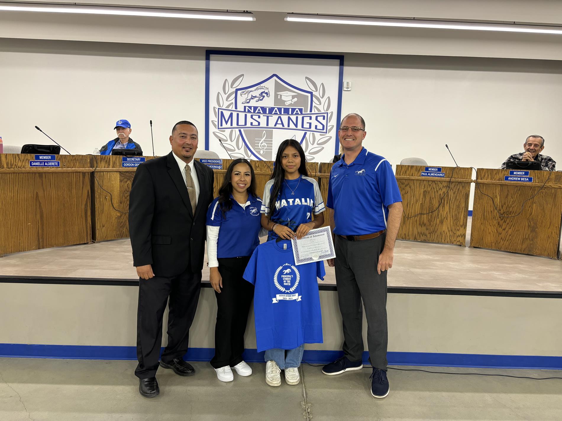 JH Student of the Month October 2024