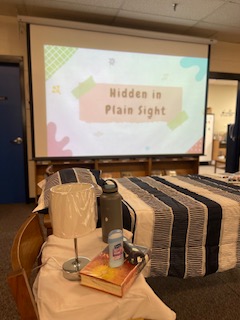 Hidden in plain sight was presented to Bledsoe County teachers. This event brings awareness of hidden objects in teens rooms that could hide dangerous products. 