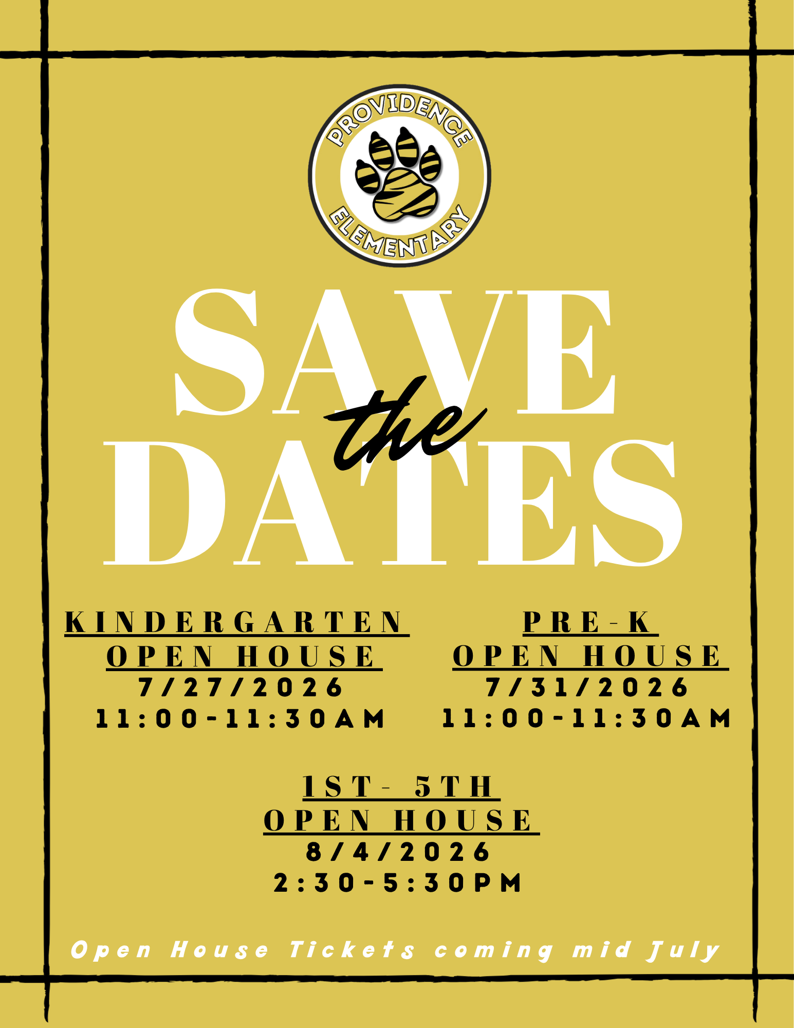 Open House Save the Date FY27 Flyer