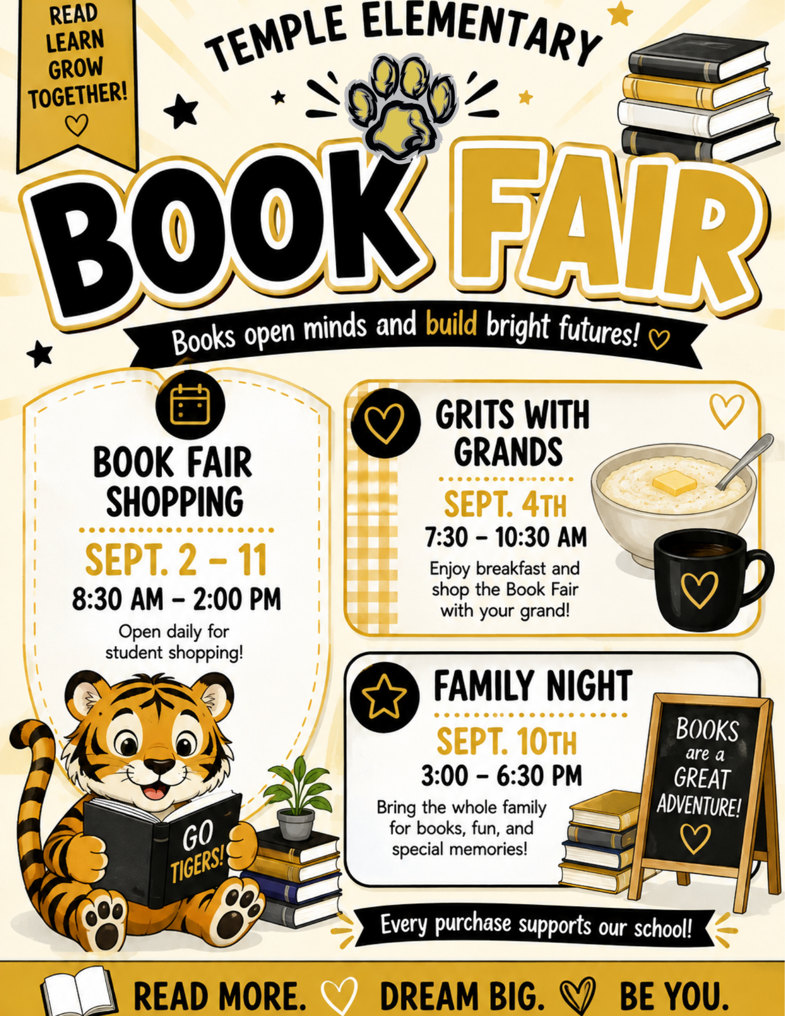 Book Fair Informational Graphif
