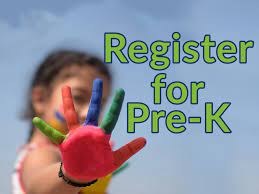 Click here for Pre K registration