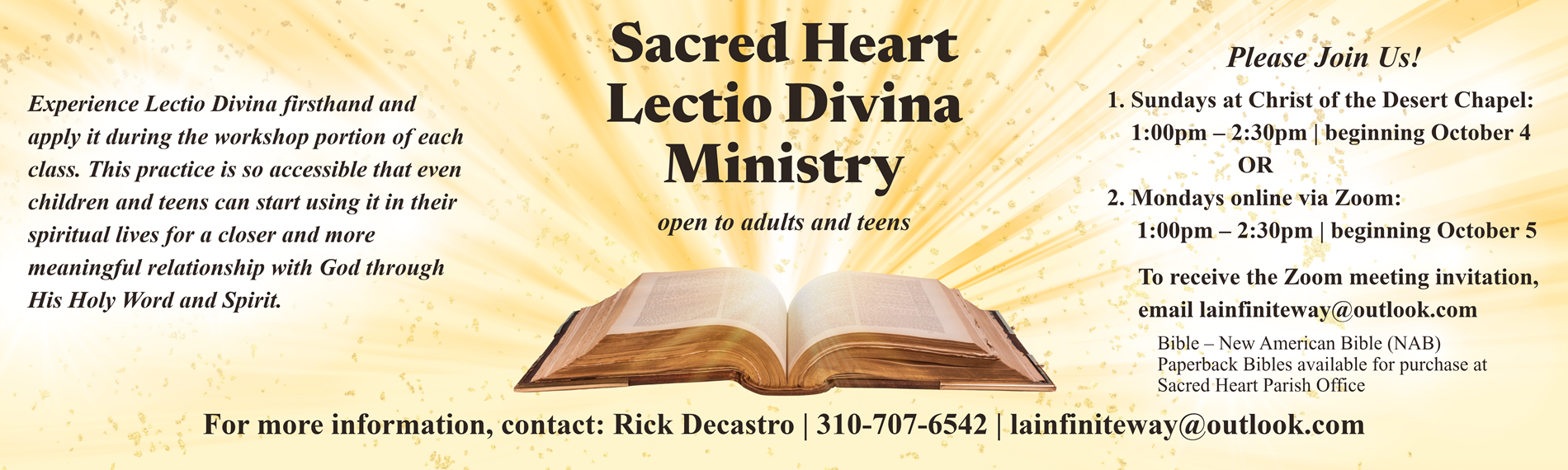Lectio Divina Ministry