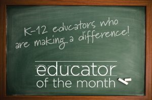 educator of month chalkboard 