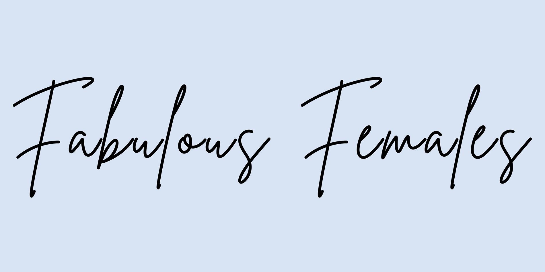 Five Fabulous Females Event Logo
