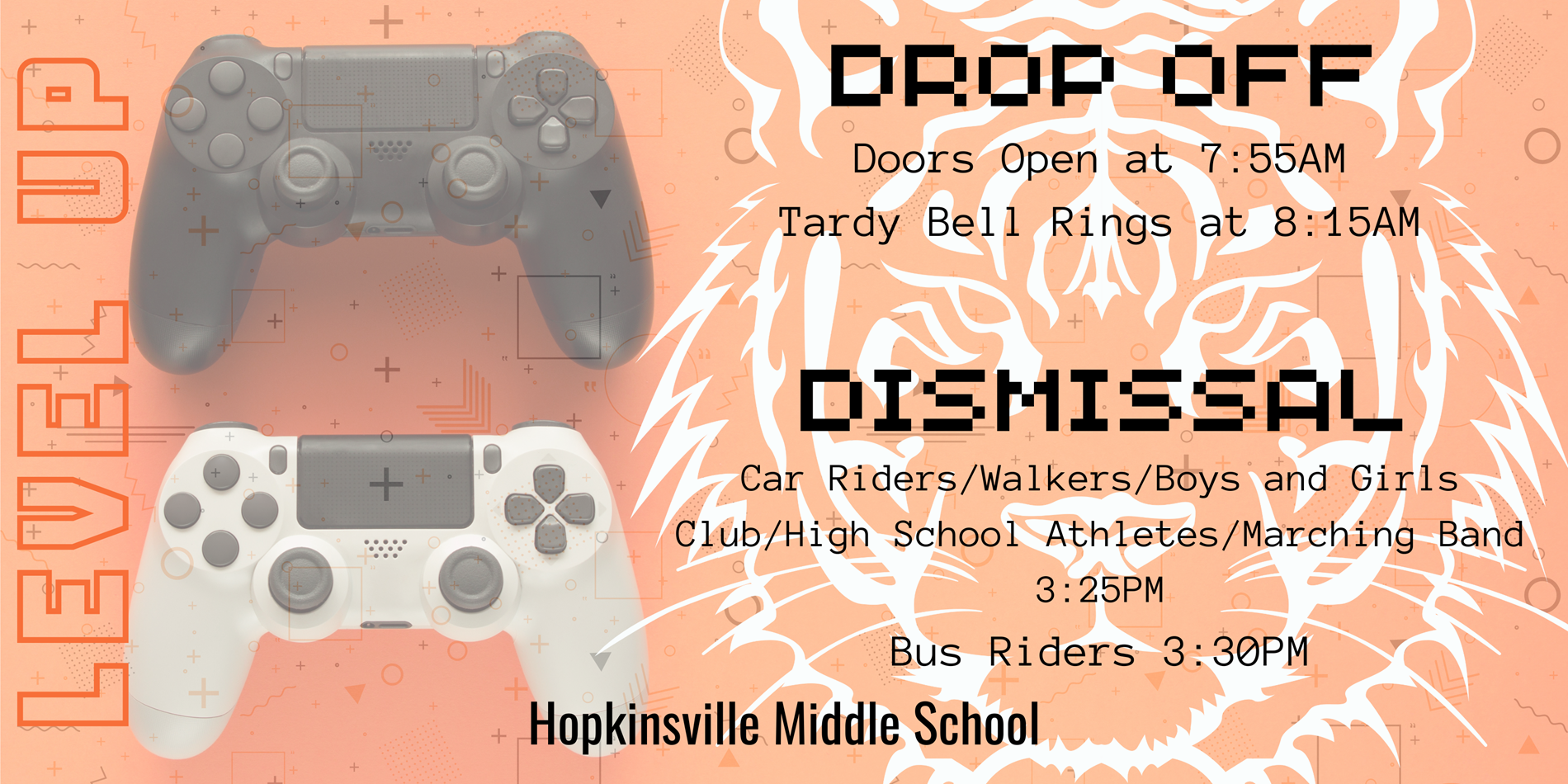 Drop Off and Dismissal Times