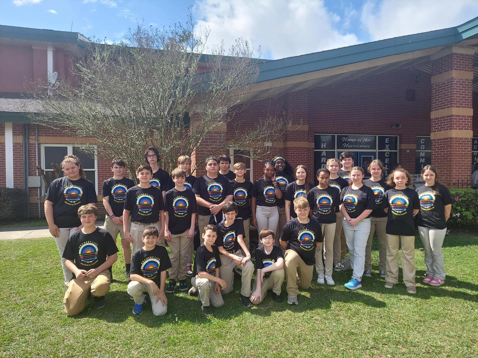 Archery team photo 