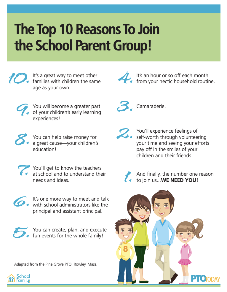 Top 10 Reasons to join PTO