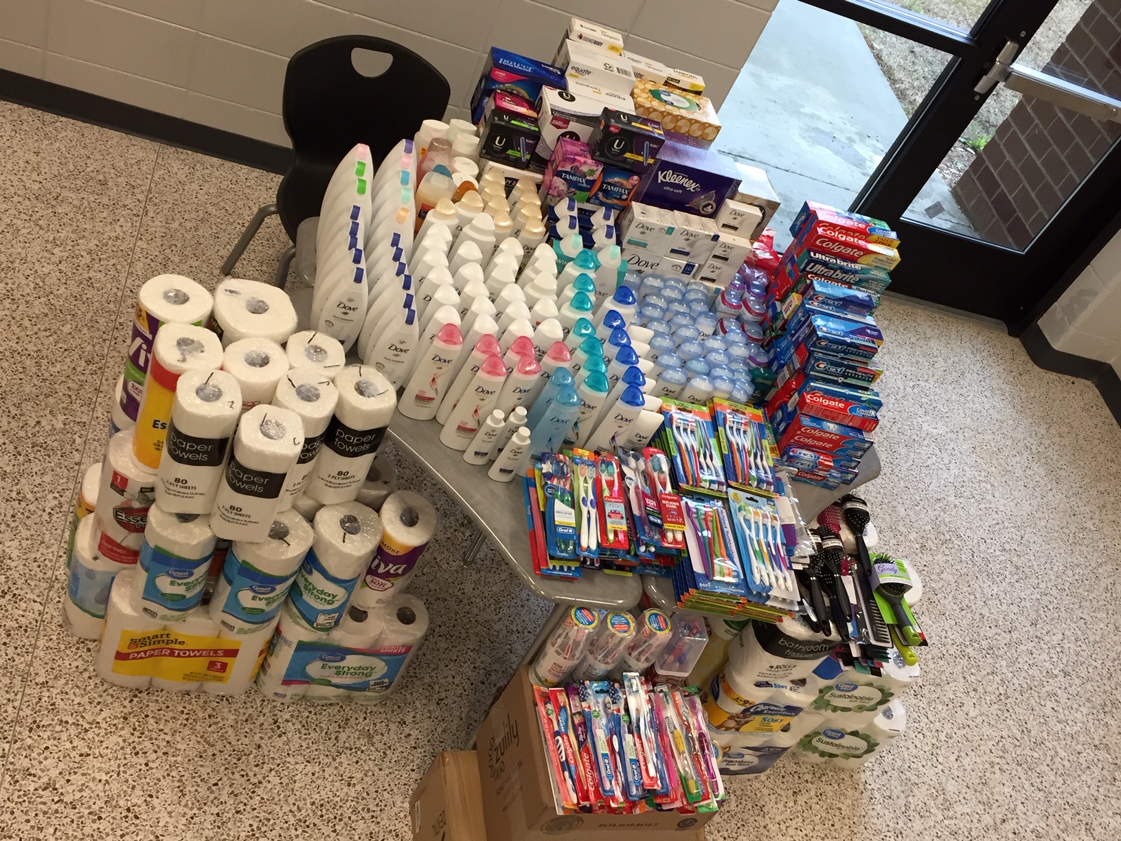 VHS Beta Club Food Drive Collection