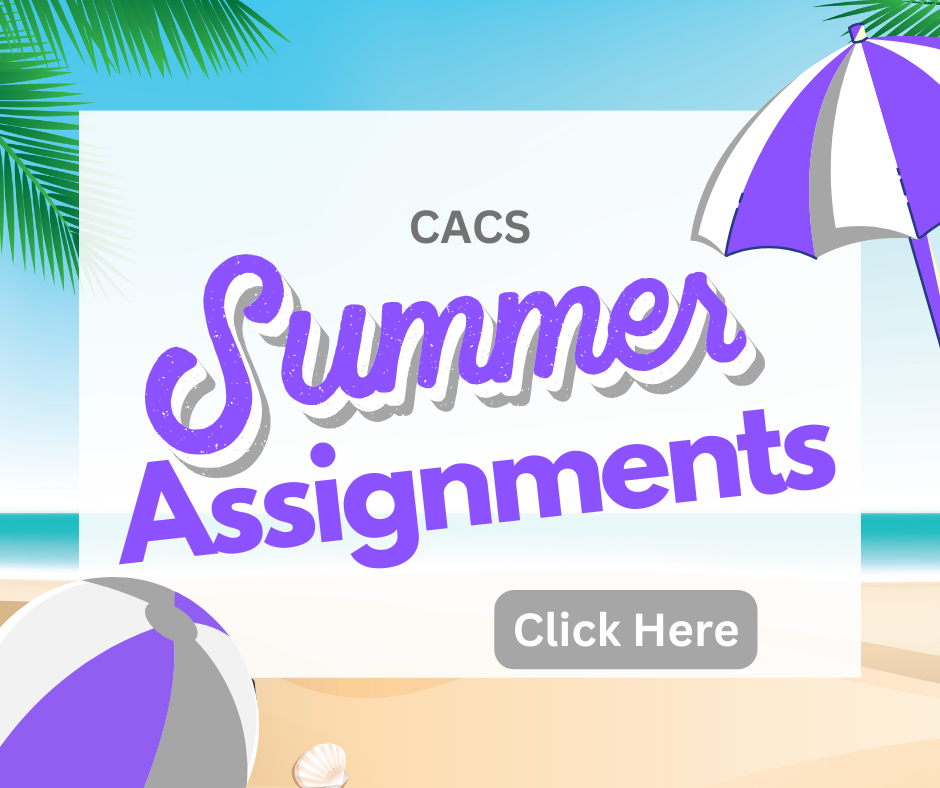 Summer Assignment