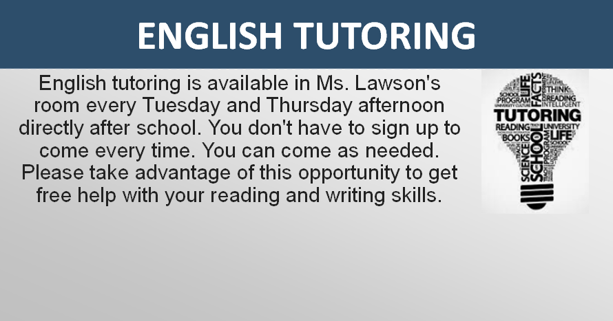 English Tutoring