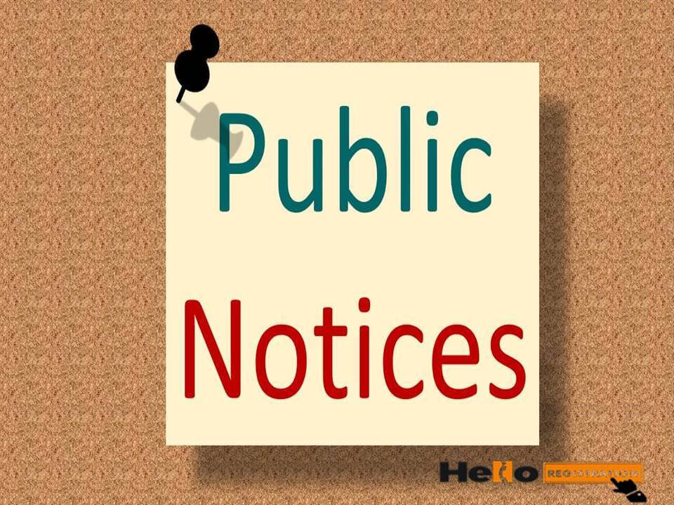 public notice image