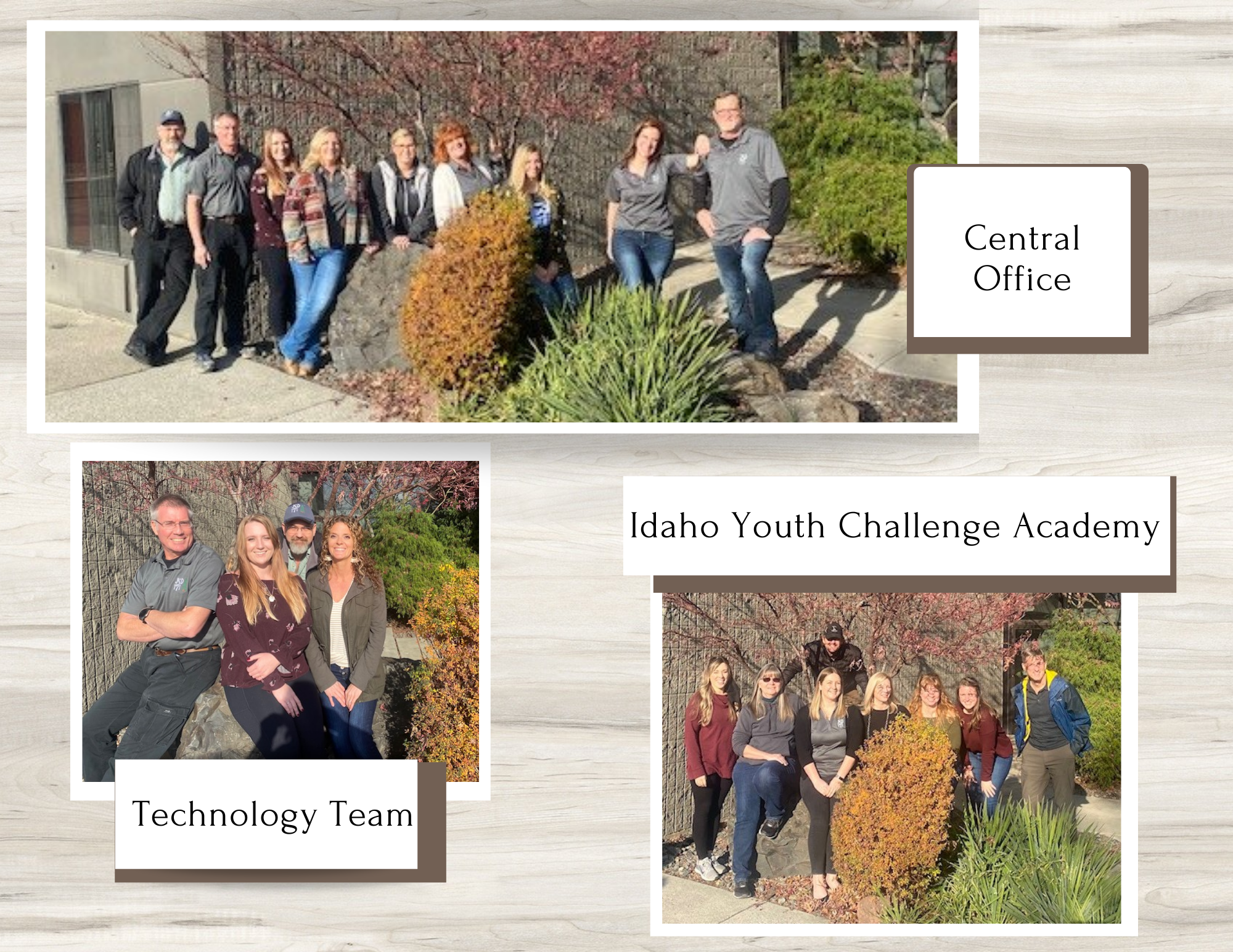 Central Office, Technology Team, Idaho Youth Challenge Academy