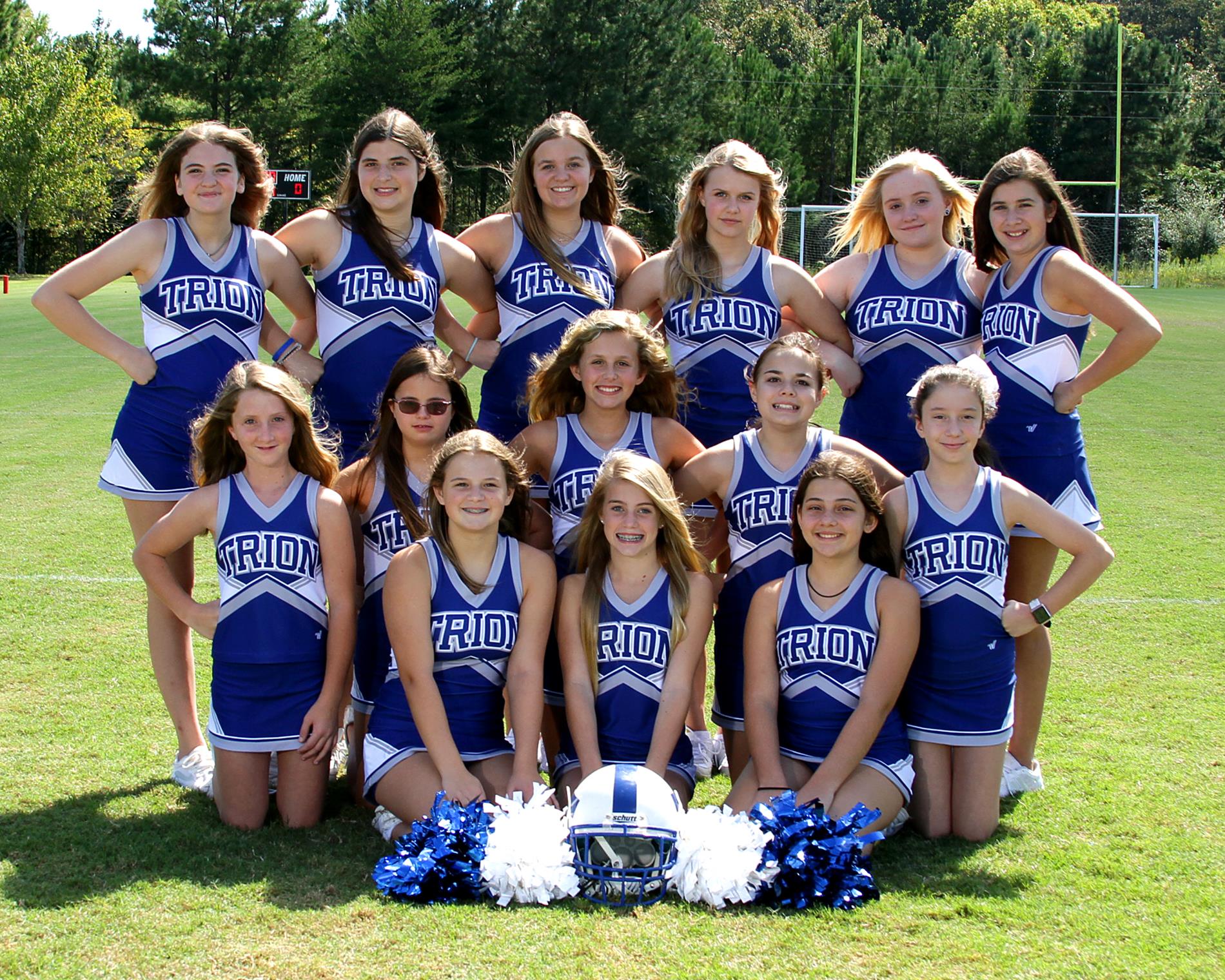 Trion Middle School Spirit Cheerleaders