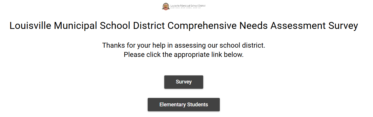 LMSD Survey LMSD Survey