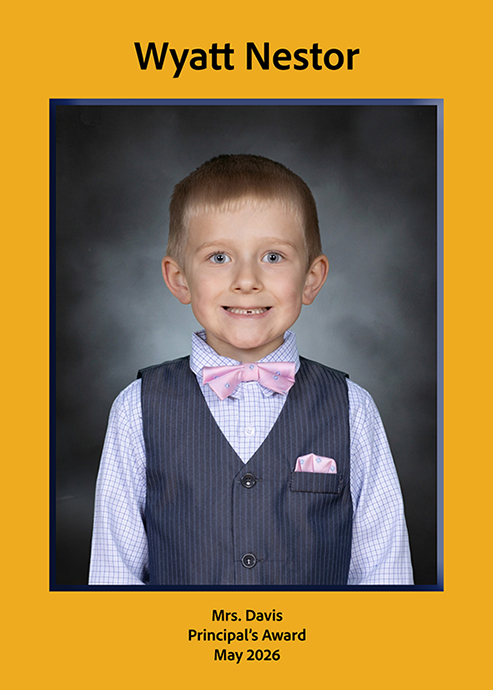 KC Principal's Award 2025-2026