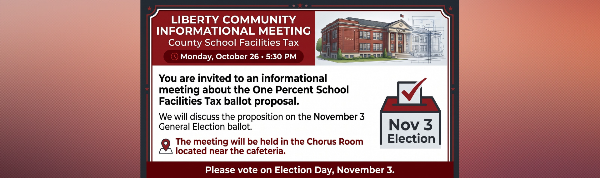 October 26 Meeting