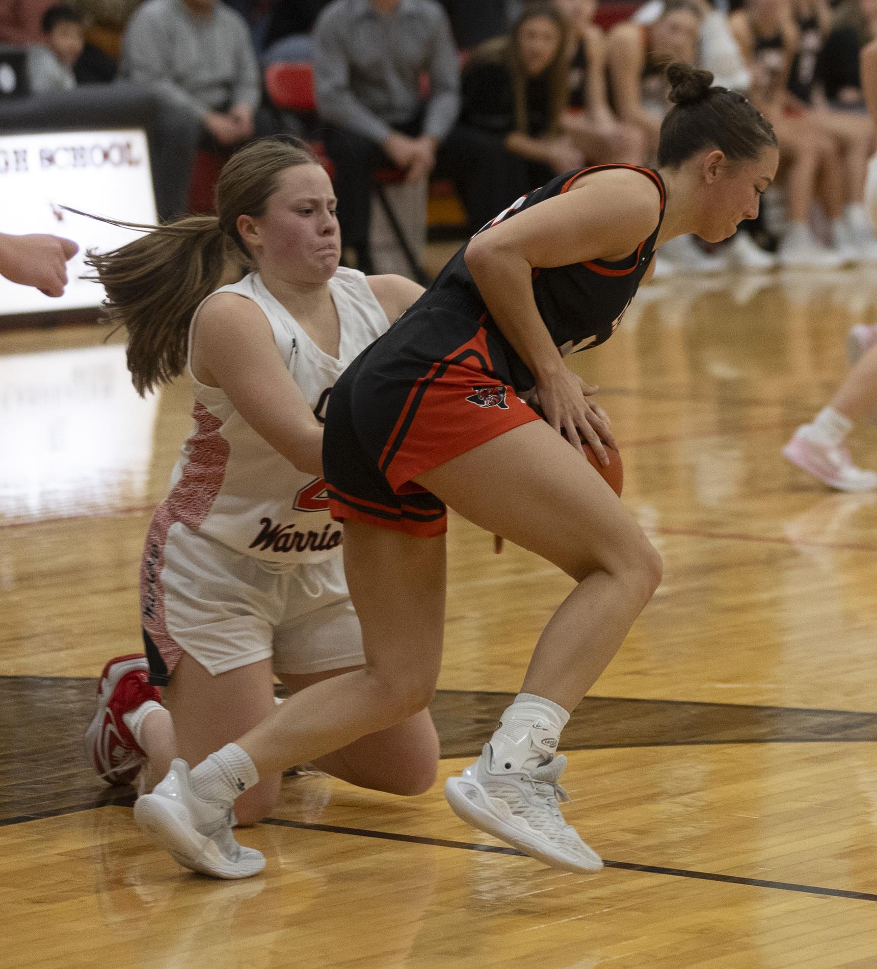 Ingram Tom Moore girls basketball vs Llano