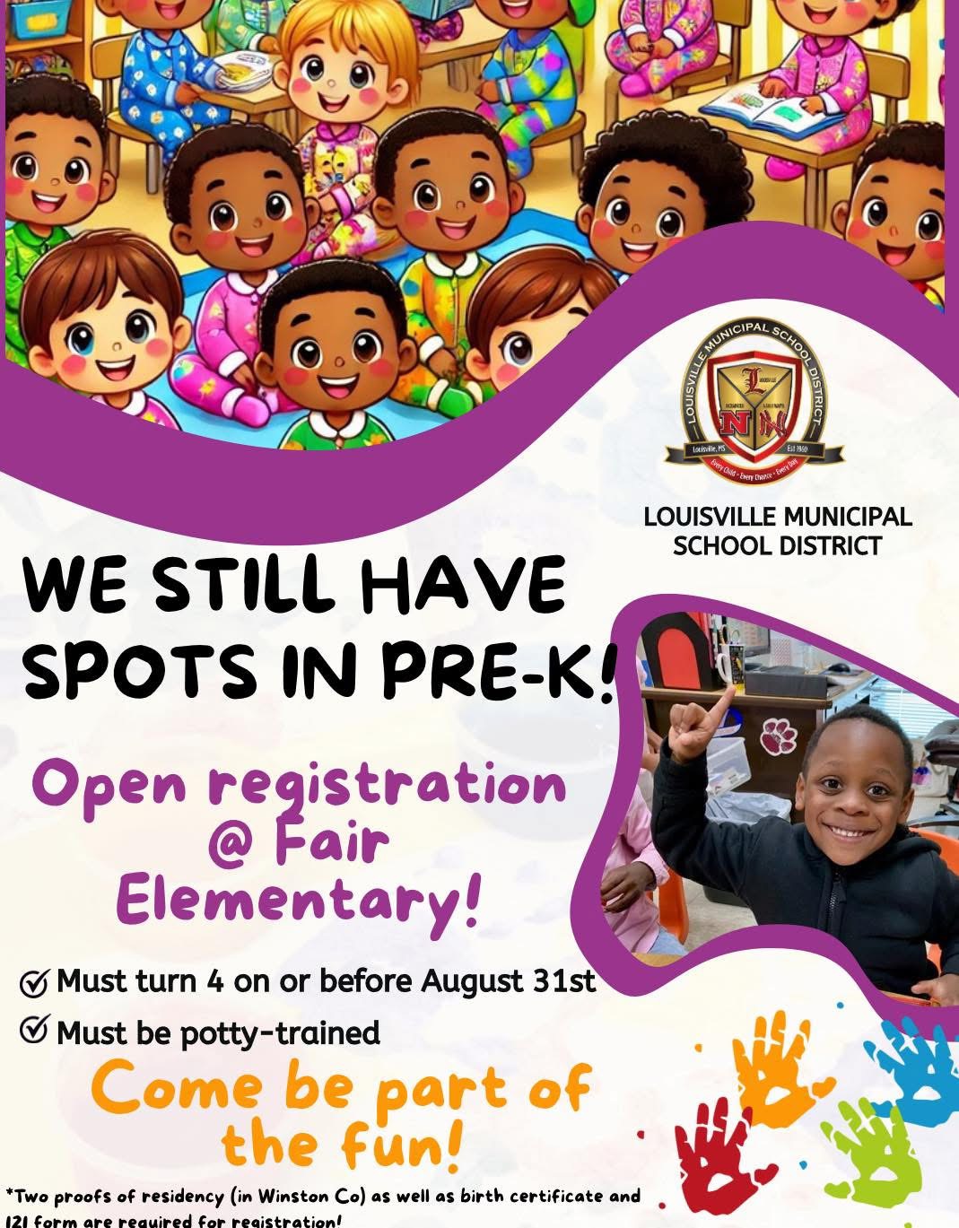 Pre-K Registration