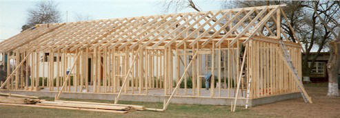 library under construction